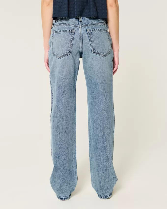Low-Rise Medium Wash Loose Jeans,Low-Rise Medium Wash Loose Jeans Low-Rise Medium Wash Loose Jeans,Low-Rise Medium Wash Loose Jeans