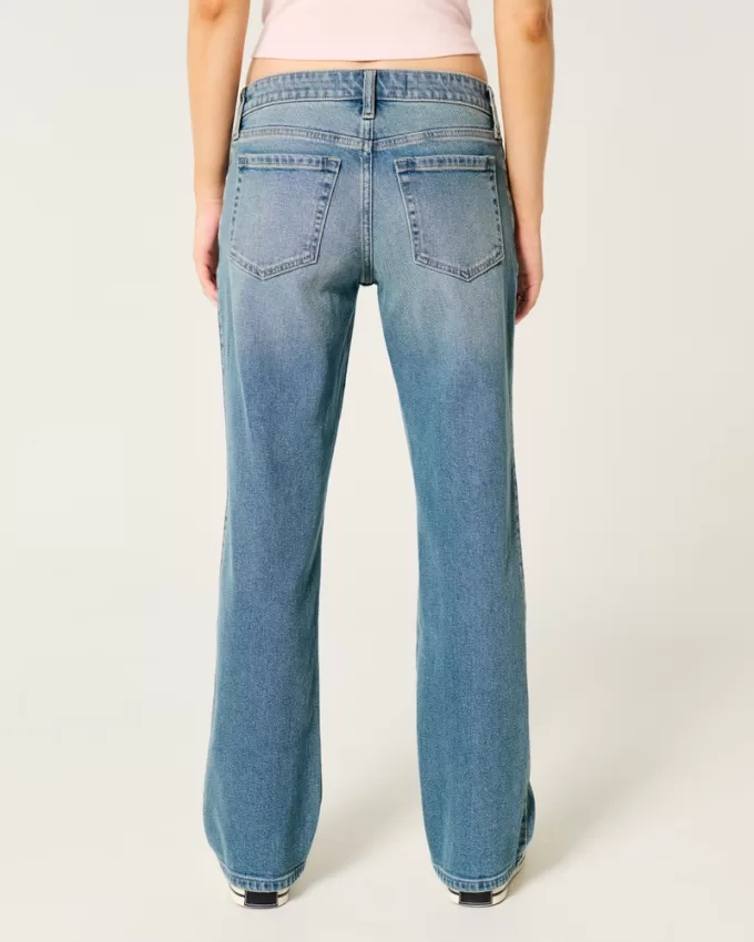 Low-Rise Medium Wash Relaxed Straight Jeans,Low-Rise Medium Wash Relaxed Straight Jeans Low-Rise Medium Wash Relaxed Straight Jeans,Low-Rise Medium Wash Relaxed Straight Jeans