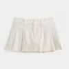 Low-Rise Pleated Poplin Mini Skort,Low-Rise Pleated Poplin Mini Skort Low-Rise Pleated Poplin Mini Skort,Low-Rise Pleated Poplin Mini Skort