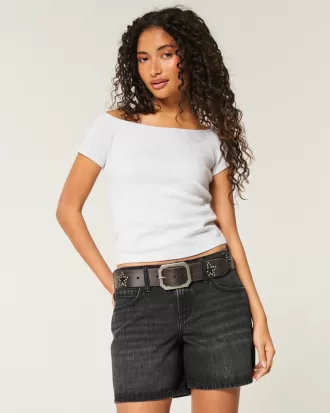 Low-Rise Washed Black Baggy Denim Shorts 5″,Low-Rise Washed Black Baggy Denim Shorts 5″ Low-Rise Washed Black Baggy Denim Shorts 5″,Low-Rise Washed Black Baggy Denim Shorts 5″