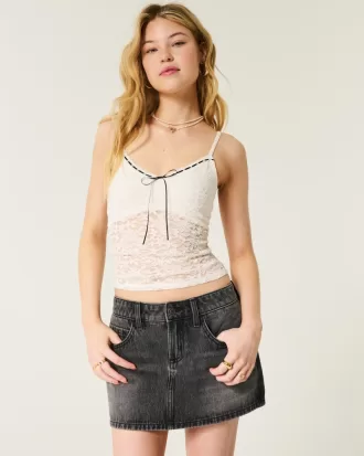 Low-Rise Washed Black Denim Mini Skort,Low-Rise Washed Black Denim Mini Skort Low-Rise Washed Black Denim Mini Skort,Low-Rise Washed Black Denim Mini Skort