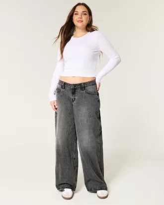 Low-Rise Washed Black Super Baggy Jeans,Low-Rise Washed Black Super Baggy Jeans Low-Rise Washed Black Super Baggy Jeans,Low-Rise Washed Black Super Baggy Jeans