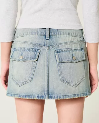 Low-Rise Y2K Chop Pocket Denim Mini Skort,Low-Rise Y2K Chop Pocket Denim Mini Skort Low-Rise Y2K Chop Pocket Denim Mini Skort,Low-Rise Y2K Chop Pocket Denim Mini Skort