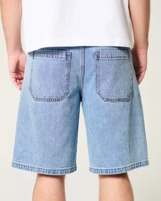 Medium Wash Baggy Jean Shorts,Medium Wash Baggy Jean Shorts Medium Wash Baggy Jean Shorts,Medium Wash Baggy Jean Shorts