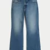 Medium Wash Relaxed Boot Jeans,Medium Wash Relaxed Boot Jeans