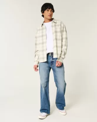 Medium Wash Relaxed Boot Jeans,Medium Wash Relaxed Boot Jeans