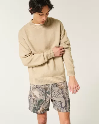 Mid-Thigh Camo Loose Fleece Shorts,Mid-Thigh Camo Loose Fleece Shorts Mid-Thigh Camo Loose Fleece Shorts,Mid-Thigh Camo Loose Fleece Shorts