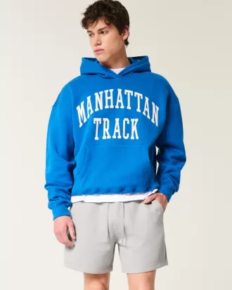 Mid-Thigh Cooling Fleece Shorts,Mid-Thigh Cooling Fleece Shorts