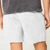 Mid-Thigh Cooling Fleece Shorts,Mid-Thigh Cooling Fleece Shorts