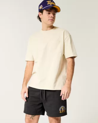 Mid-Thigh Fleece LSU Tigers Graphic Shorts,Mid-Thigh Fleece LSU Tigers Graphic Shorts Mid-Thigh Fleece LSU Tigers Graphic Shorts,Mid-Thigh Fleece LSU Tigers Graphic Shorts