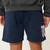 Mid-Thigh Fleece UConn Huskies Graphic Shorts,Mid-Thigh Fleece UConn Huskies Graphic Shorts