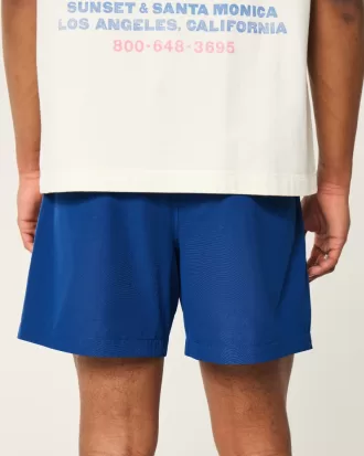 Mid-Thigh Hybrid Active Shorts,Mid-Thigh Hybrid Active Shorts