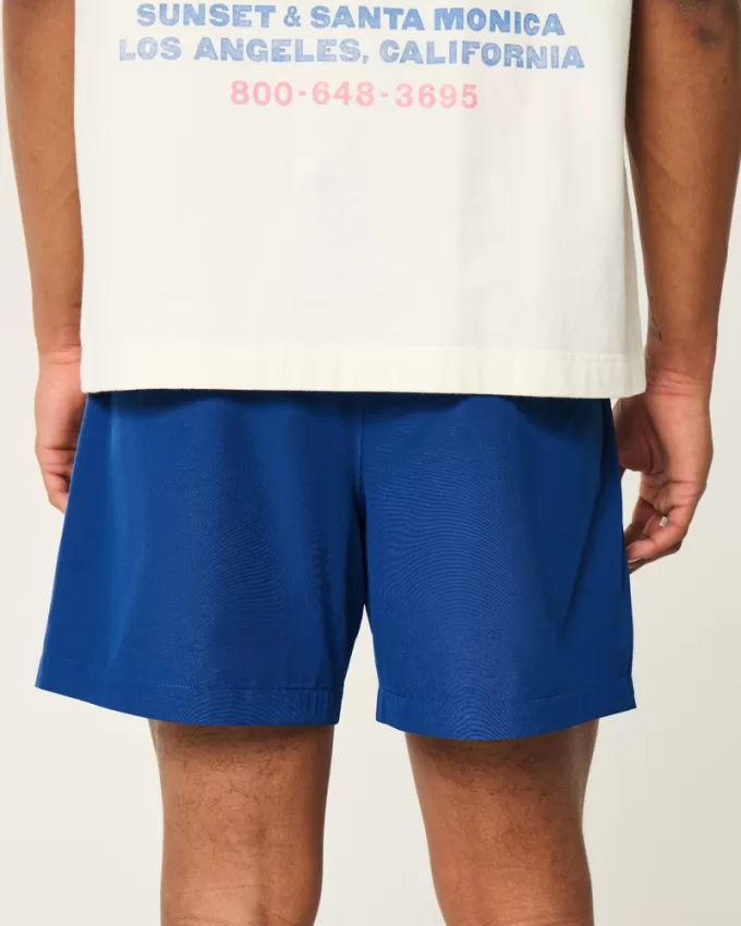 Mid-Thigh Hybrid Active Shorts,Mid-Thigh Hybrid Active Shorts