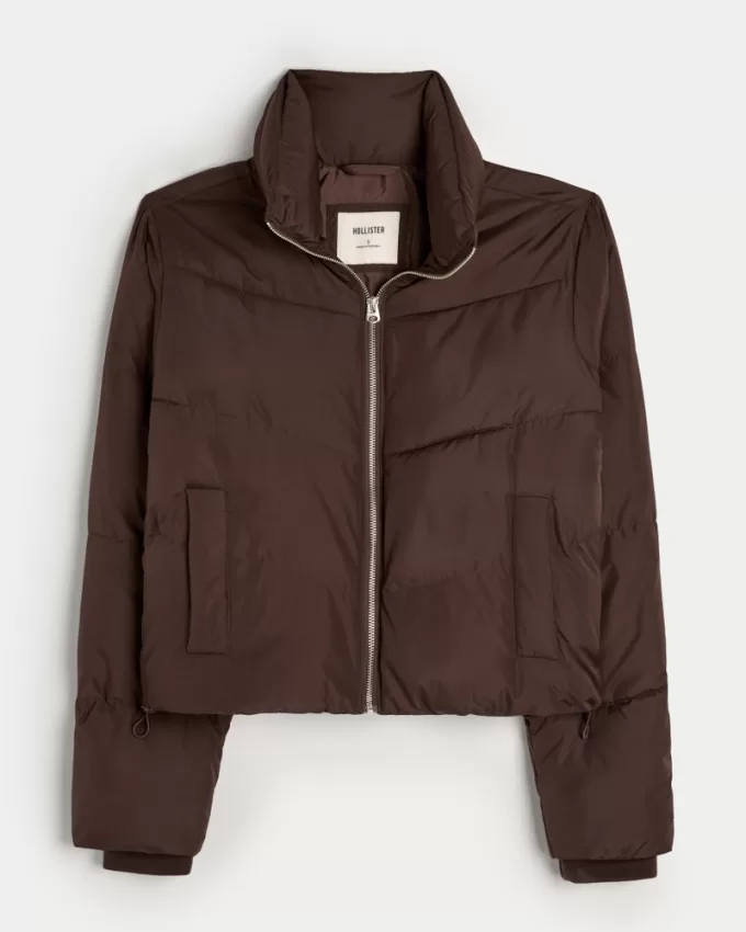 Mini Zip-Up Puffer Jacket,Mini Zip-Up Puffer Jacket Mini Zip-Up Puffer Jacket,Mini Zip-Up Puffer Jacket