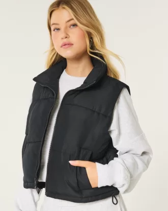 Mini Zip-Up Puffer Vest,Mini Zip-Up Puffer Vest Mini Zip-Up Puffer Vest,Mini Zip-Up Puffer Vest