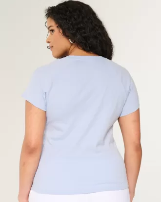 Number Graphic Baby Tee,Number Graphic Baby Tee