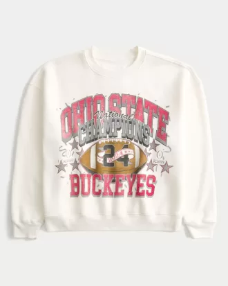 Ohio State Buckeyes National Champions Graphic Crew Sweatshirt,Ohio State Buckeyes National Champions Graphic Crew Sweatshirt