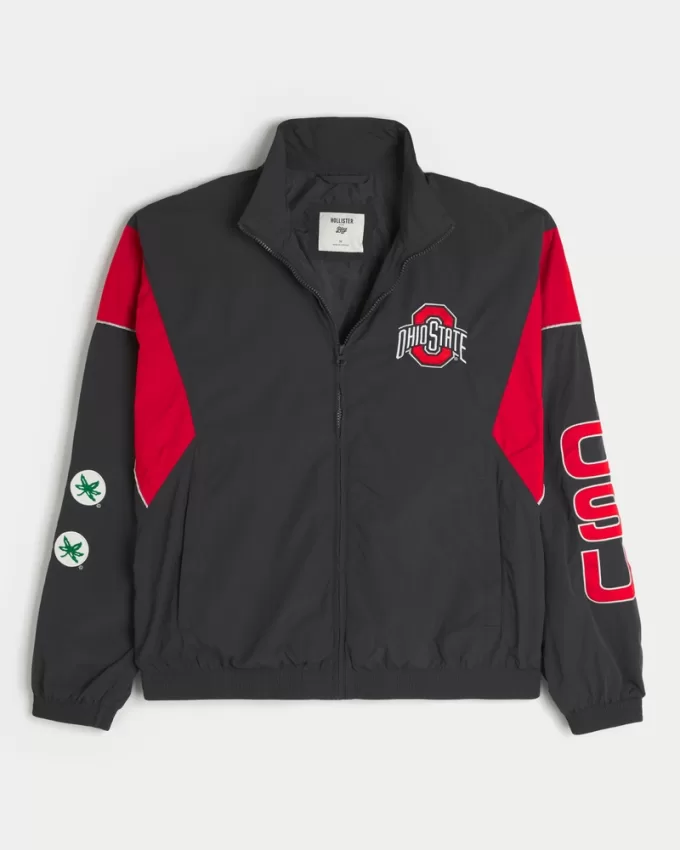 Ohio State University Graphic Windbreaker Jacket,Ohio State University Graphic Windbreaker Jacket Ohio State University Graphic Windbreaker Jacket,Ohio State University Graphic Windbreaker Jacket