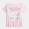 Oversized Off-the-Shoulder Miami Beach Graphic Tee,Oversized Off-the-Shoulder Miami Beach Graphic Tee Oversized Off-the-Shoulder Miami Beach Graphic Tee,Oversized Off-the-Shoulder Miami Beach Graphic Tee
