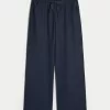 Pull-On Wide-Leg Pants,Pull-On Wide-Leg Pants