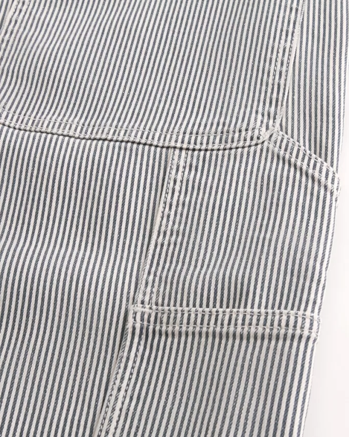 Railroad Stripe Baggy Painter Jeans,Railroad Stripe Baggy Painter Jeans Railroad Stripe Baggy Painter Jeans,Railroad Stripe Baggy Painter Jeans