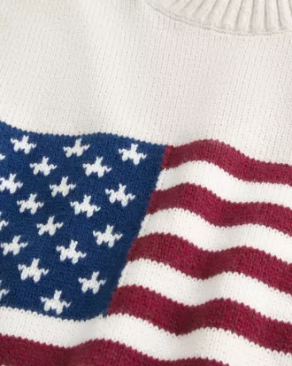 Relaxed American Flag Graphic Crew Sweater,Relaxed American Flag Graphic Crew Sweater Relaxed American Flag Graphic Crew Sweater,Relaxed American Flag Graphic Crew Sweater