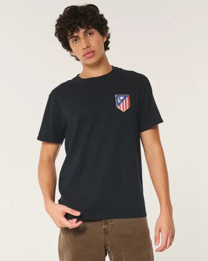 Relaxed Atlético de Madrid Graphic Tee,Relaxed Atlético de Madrid Graphic Tee
