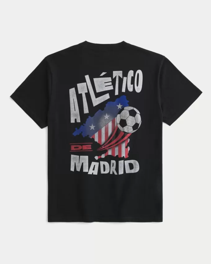Relaxed Atlético de Madrid Graphic Tee,Relaxed Atlético de Madrid Graphic Tee
