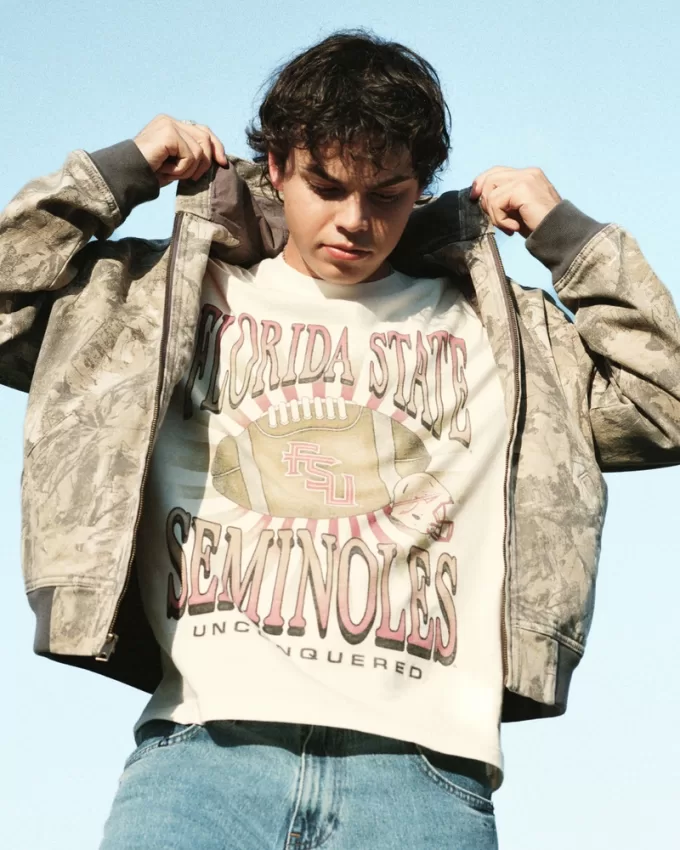 Relaxed Florida State Seminoles Graphic Tee,Relaxed Florida State Seminoles Graphic Tee