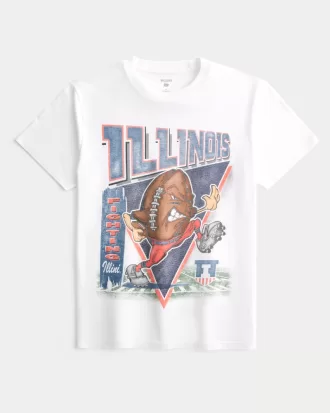 Relaxed Illinois Fighting Illini Graphic Tee,Relaxed Illinois Fighting Illini Graphic Tee Relaxed Illinois Fighting Illini Graphic Tee,Relaxed Illinois Fighting Illini Graphic Tee