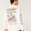 Relaxed Long-Sleeve Fairview Speedway Graphic Tee,Relaxed Long-Sleeve Fairview Speedway Graphic Tee