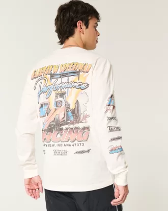 Relaxed Long-Sleeve Fairview Speedway Graphic Tee,Relaxed Long-Sleeve Fairview Speedway Graphic Tee Relaxed Long-Sleeve Fairview Speedway Graphic Tee,Relaxed Long-Sleeve Fairview Speedway Graphic Tee