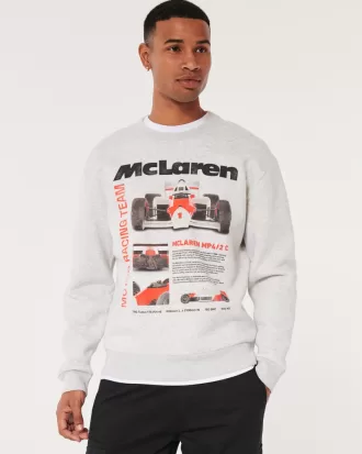 Relaxed McLaren Graphic Crew Sweatshirt,Relaxed McLaren Graphic Crew Sweatshirt Relaxed McLaren Graphic Crew Sweatshirt,Relaxed McLaren Graphic Crew Sweatshirt