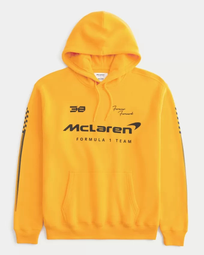 Relaxed McLaren Graphic Hoodie,Relaxed McLaren Graphic Hoodie