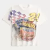 Relaxed NASCAR Jeff Gordon Graphic Tee,Relaxed NASCAR Jeff Gordon Graphic Tee