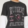 Relaxed Rutgers University Graphic Tee,Relaxed Rutgers University Graphic Tee