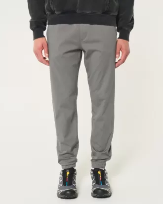 Relaxed Twill Joggers,Relaxed Twill Joggers