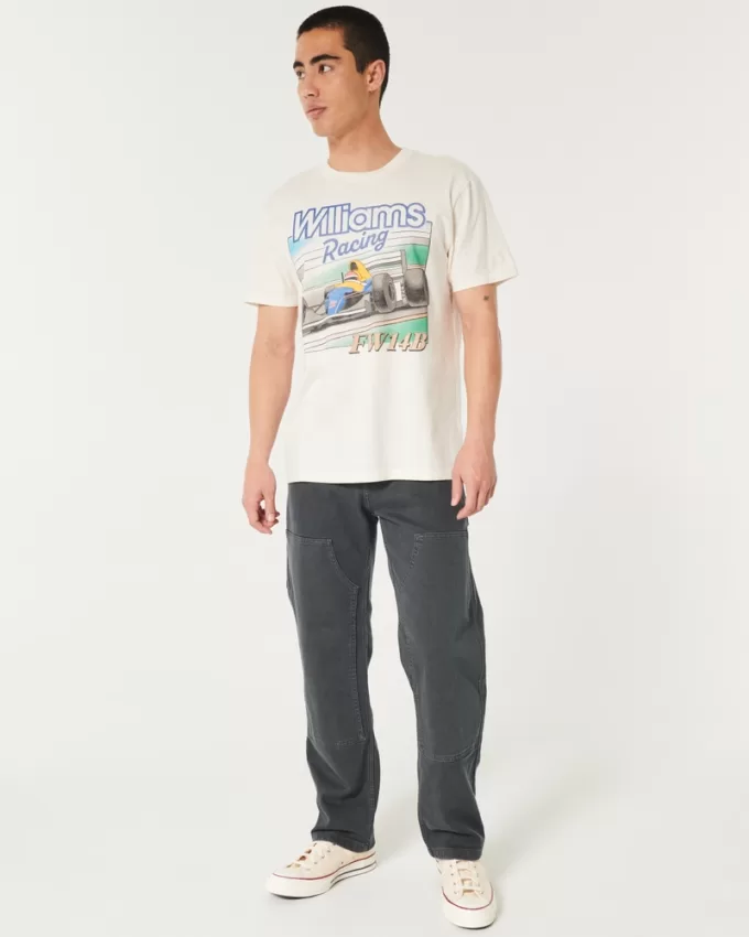 Relaxed Williams Racing Graphic Tee,Relaxed Williams Racing Graphic Tee