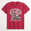 Relaxed Wisconsin Badgers Graphic Tee,Relaxed Wisconsin Badgers Graphic Tee