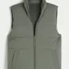 Reversible Corduroy Puffer Vest,Reversible Corduroy Puffer Vest