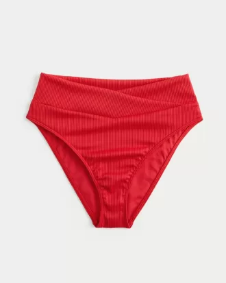 Ribbed High-Waist Bikini Bottom,Ribbed High-Waist Bikini Bottom Ribbed High-Waist Bikini Bottom,Ribbed High-Waist Bikini Bottom