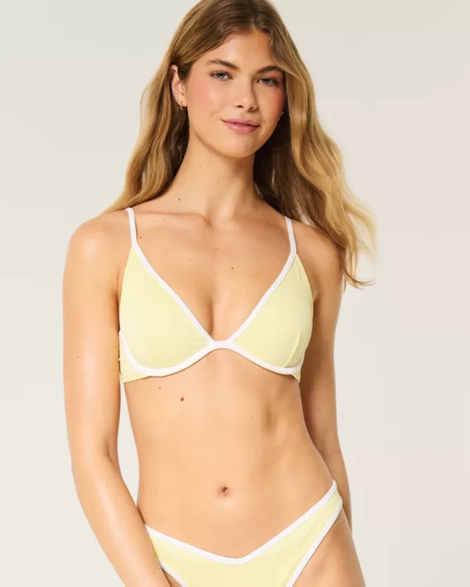 Ribbed Plunge Underwire Bikini Top,Ribbed Plunge Underwire Bikini Top Ribbed Plunge Underwire Bikini Top,Ribbed Plunge Underwire Bikini Top