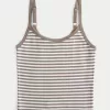 Ribbed Scoop Cami,Ribbed Scoop Cami