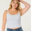 Ribbed Scoop Cami,Ribbed Scoop Cami