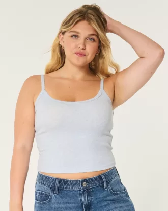 Ribbed Scoop Cami,Ribbed Scoop Cami