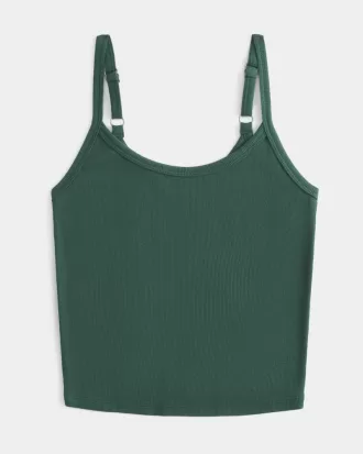 Ribbed Scoop Cami,Ribbed Scoop Cami