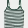 Ribbed Scoop Cami,Ribbed Scoop Cami