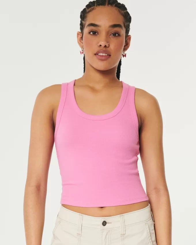 Ribbed Scoop Tank,Ribbed Scoop Tank Ribbed Scoop Tank,Ribbed Scoop Tank