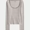 Ribbed Scoop Top,Ribbed Scoop Top
