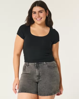 Ribbed Scoop Top,Ribbed Scoop Top